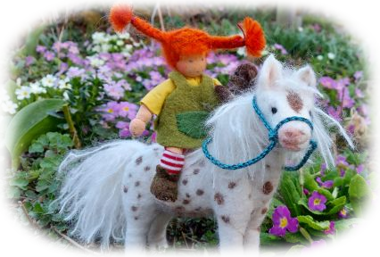 Pippi Langstrumpf mit Herr Nielson und Kleiner Onkel